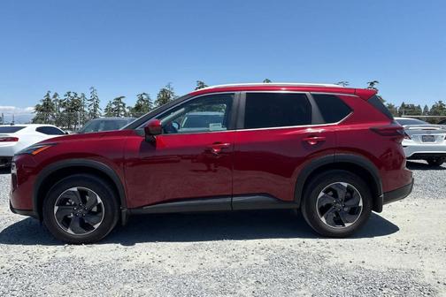 Scarlet Ember 2025 Nissan Rogue SV