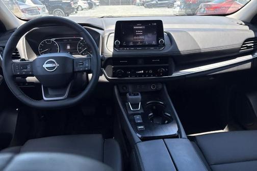 Scarlet Ember 2025 Nissan Rogue SV