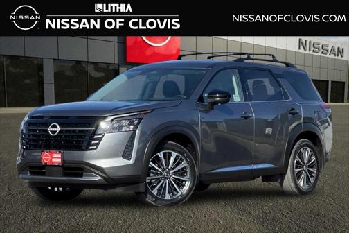 Gun Metallic 2026 Nissan Pathfinder Platinum