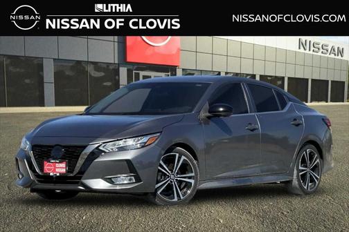 Gun Metallic 2021 Nissan Sentra SR