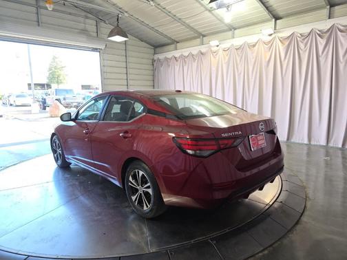 Scarlet Ember 2023 Nissan Sentra SV