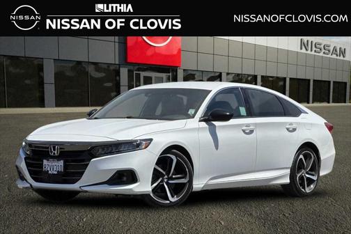 Platinum White Pearl 2022 Honda Accord Sport 1.5T