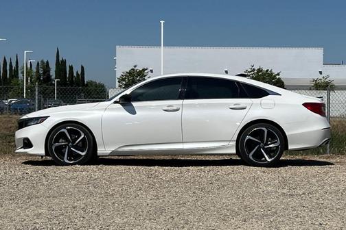Platinum White Pearl 2022 Honda Accord Sport 1.5T