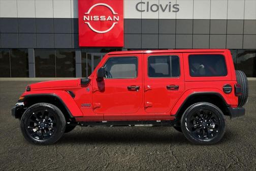 Firecracker Red Clearcoat 2025 Jeep Wrangler 4xe Sahara