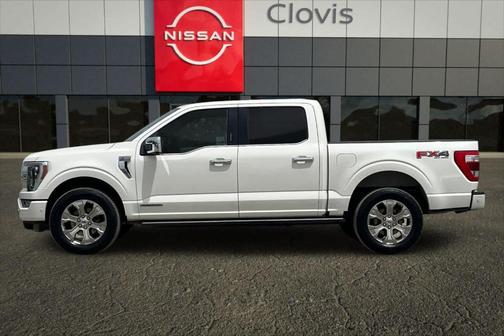 Star White 2021 Ford F-150 Platinum