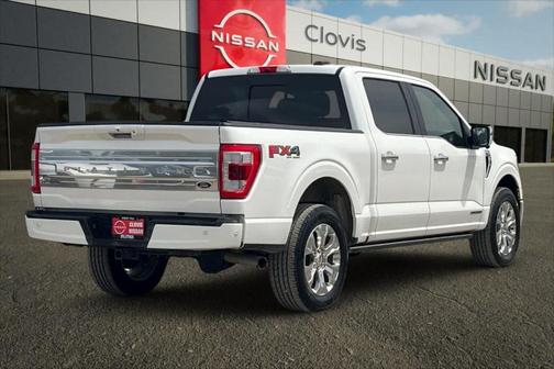 Star White 2021 Ford F-150 Platinum