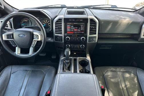 White Platinum Tri-Coat Metallic 2015 Ford F-150 Platinum
