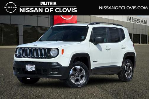 Alpine White 2017 Jeep Renegade Sport