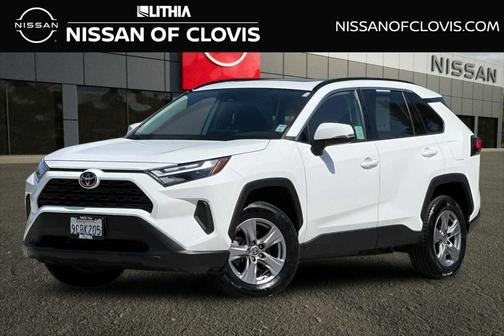 White 2022 Toyota RAV4 XLE