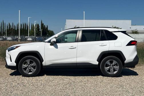 White 2022 Toyota RAV4 XLE