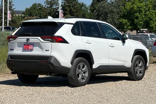 White 2022 Toyota RAV4 XLE