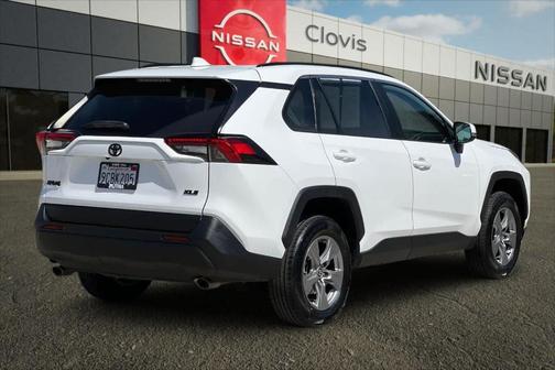 White 2022 Toyota RAV4 XLE
