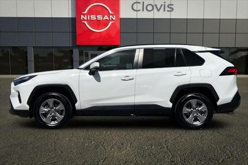 White 2022 Toyota RAV4 XLE
