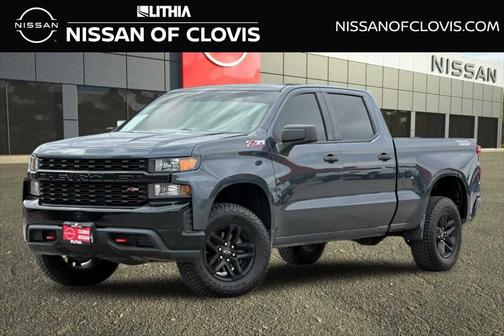 Shadow Gray Metallic 2019 Chevrolet Silverado 1500 Custom Trail Boss