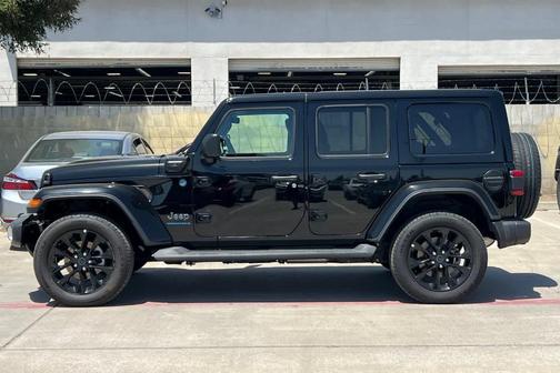 Black Clearcoat 2025 Jeep Wrangler 4xe Sahara