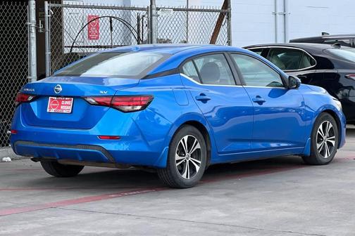 Electric Blue Metallic 2021 Nissan Sentra SV