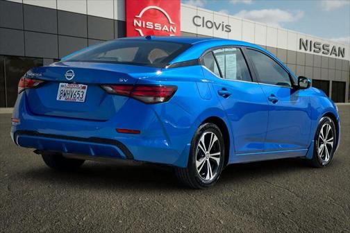 Electric Blue Metallic 2021 Nissan Sentra SV