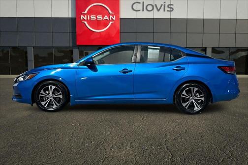 Electric Blue Metallic 2021 Nissan Sentra SV