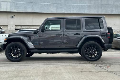 Granite Crystal Clearcoat Metallic 2025 Jeep Wrangler 4xe Sahara