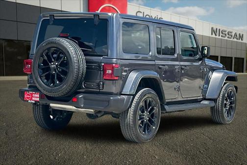 Granite Crystal Clearcoat Metallic 2025 Jeep Wrangler 4xe Sahara