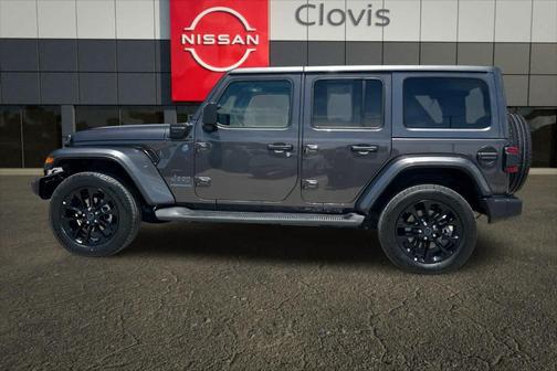 Granite Crystal Clearcoat Metallic 2025 Jeep Wrangler 4xe Sahara