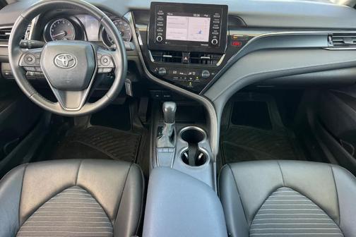 Midnight Black Metallic 2024 Toyota Camry SE