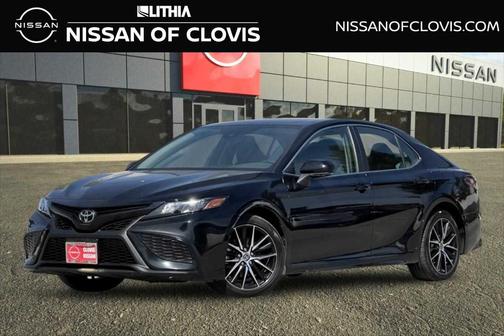 Midnight Black Metallic 2024 Toyota Camry SE