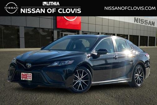 Midnight Black Metallic 2024 Toyota Camry SE