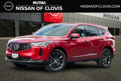 Performance Red Pearl 2025 Acura RDX A-Spec