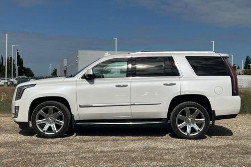 White 2017 Cadillac Escalade Premium Luxury