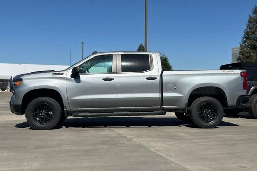 Sterling Gray Metallic 2024 Chevrolet Silverado 1500 Custom Trail Boss