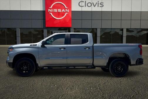 Sterling Gray Metallic 2024 Chevrolet Silverado 1500 Custom Trail Boss