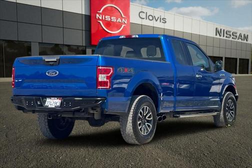 Lightning Blue 2018 Ford F-150 XLT