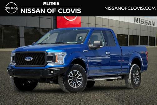Lightning Blue 2018 Ford F-150 XLT