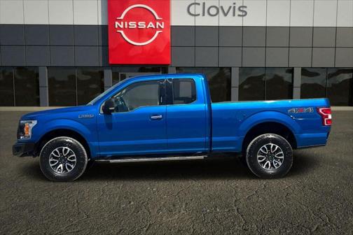 Lightning Blue 2018 Ford F-150 XLT