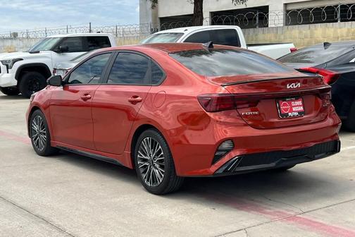 Fire Orange 2023 Kia Forte GT-Line