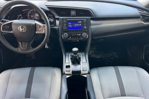 Modern Steel Metallic 2016 Honda Civic LX