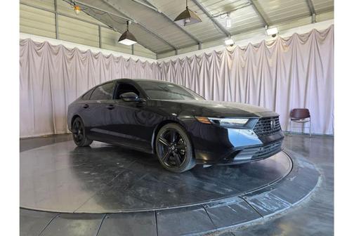 Crystal Black Pearl 2024 Honda Accord Hybrid Sport-L