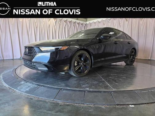 Crystal Black Pearl 2024 Honda Accord Hybrid Sport-L