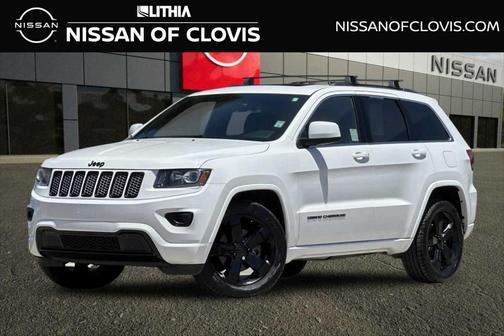 Bright White Clearcoat 2015 Jeep Grand Cherokee Altitude