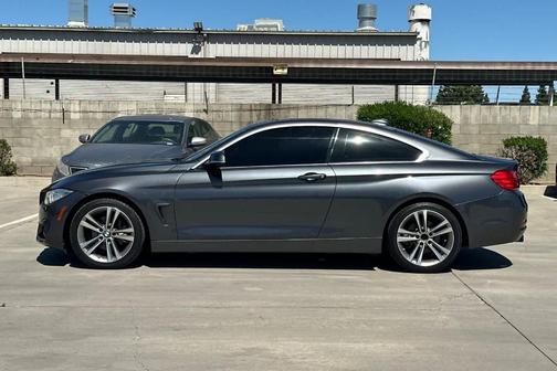 Gray 2016 BMW 428 i SULEV