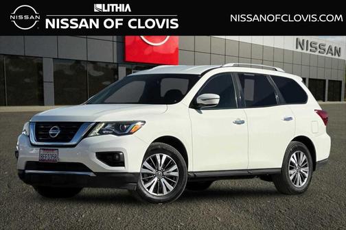 Glacier White 2017 Nissan Pathfinder SV