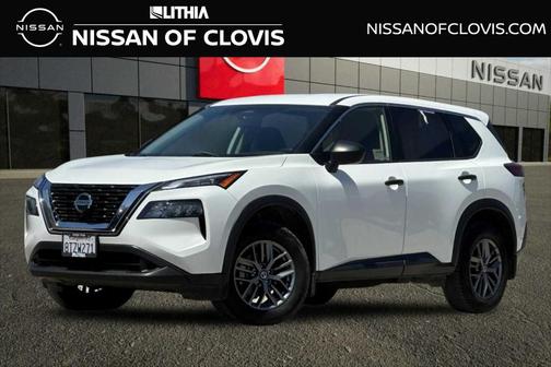 Glacier White 2021 Nissan Rogue S