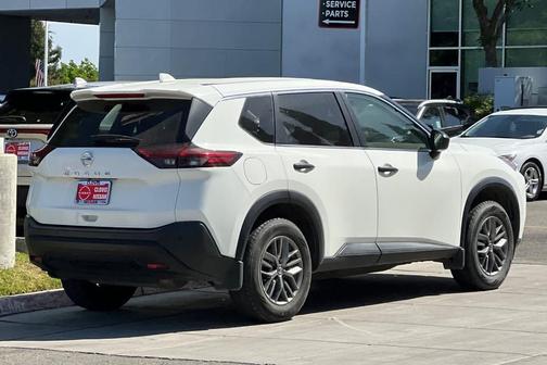 Glacier White 2021 Nissan Rogue S