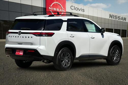 White 2026 Nissan Pathfinder SV