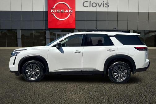 White 2026 Nissan Pathfinder SV