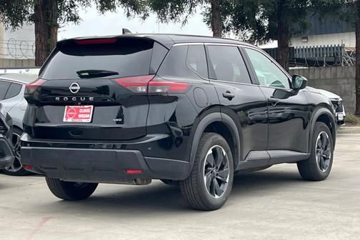 Black 2025 Nissan Rogue SV
