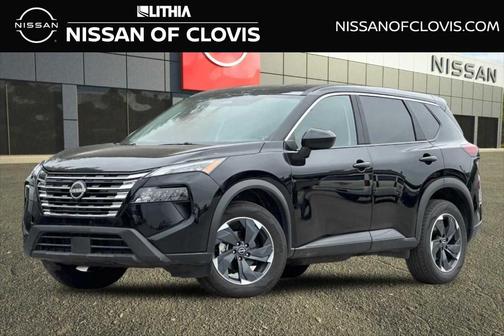 Black 2025 Nissan Rogue SV