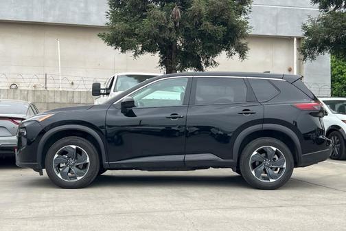 Black 2025 Nissan Rogue SV