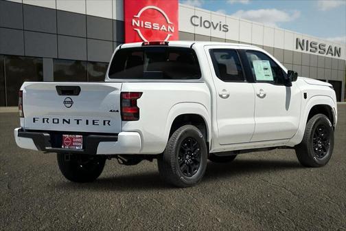 Glacier White 2026 Nissan Frontier SV